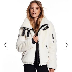 BRAND NEW! SAM FAUX FUR DENVER JACKET ( WITH BOX AND SAM. CARD INCLUDED)